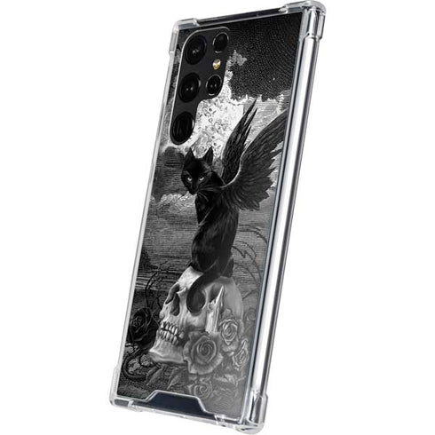 Alchemy Nine Lives of Poe Galaxy S23 Ultra Clear Case