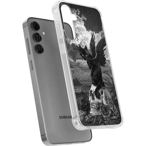 Alchemy Nine Lives of Poe Galaxy S24 Plus Clear Case