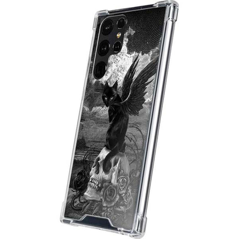 Alchemy Nine Lives of Poe Galaxy S24 Ultra Clear Case