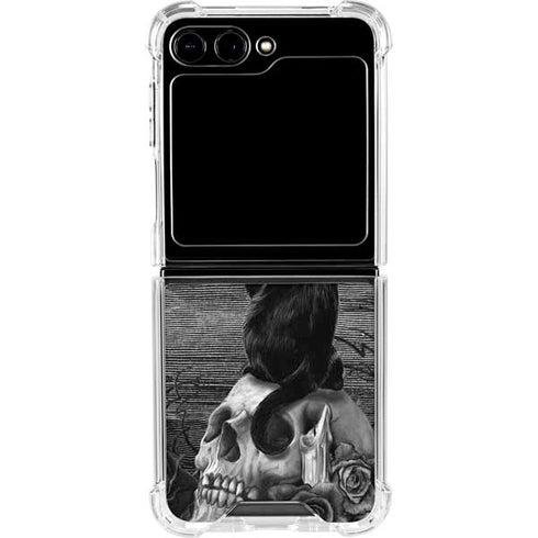 Alchemy Nine Lives of Poe Galaxy Z Flip5 5G Clear Case