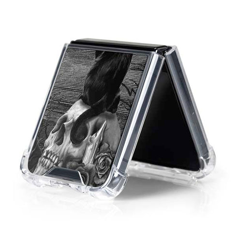 Alchemy Nine Lives of Poe Galaxy Z Flip5 5G Clear Case