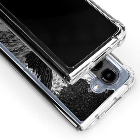 Alchemy Nine Lives of Poe Galaxy Z Fold5 5G Clear Case