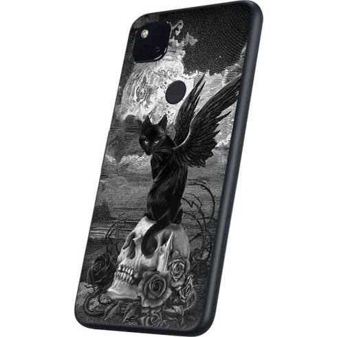 Alchemy Nine Lives of Poe Google Pixel 4a Skin