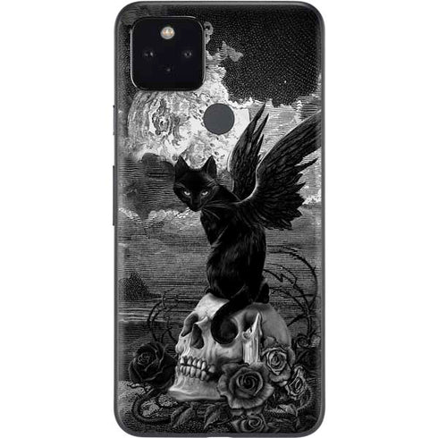 Alchemy Nine Lives of Poe Google Pixel 5a Skin
