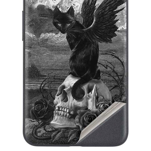 Alchemy Nine Lives of Poe Google Pixel 5a Skin