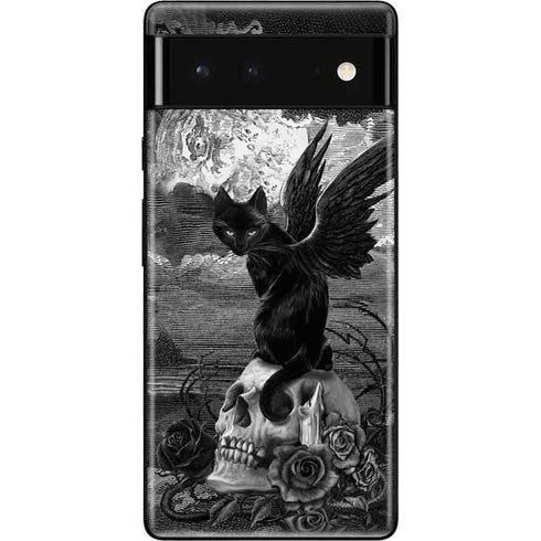 Alchemy Nine Lives of Poe Google Pixel 6 Skin