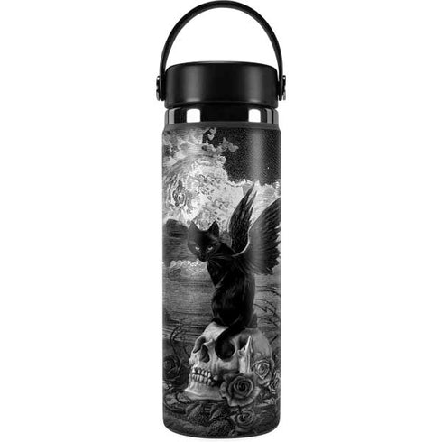 Alchemy Nine Lives of Poe Hydro Flask 20oz Wide Mouth Skin