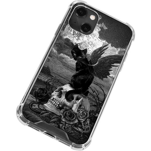 Alchemy Nine Lives of Poe iPhone 14 Plus Clear Case