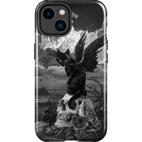 Alchemy Nine Lives of Poe iPhone 15 Impact Case