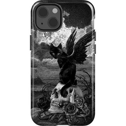 Alchemy Nine Lives of Poe iPhone 15 Plus Impact Case