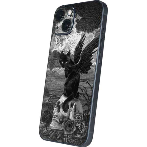 Alchemy Nine Lives of Poe iPhone 15 Plus Skin