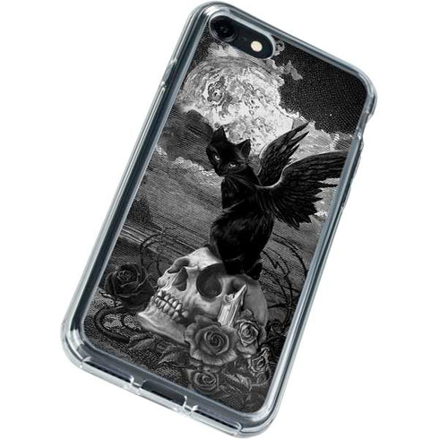 Alchemy Nine Lives of Poe iPhone SE (2nd & 3rd Gen) Clear Case