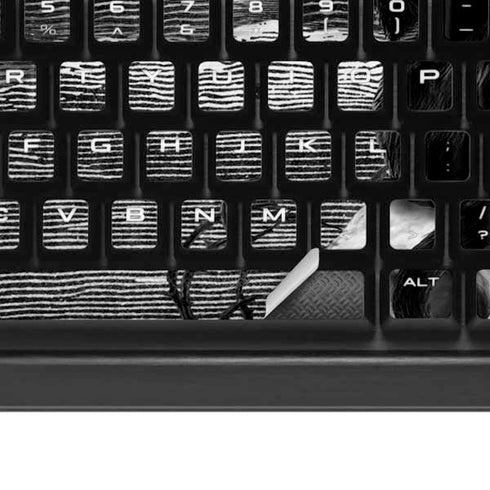 Alchemy Nine Lives of Poe K95 RGB PLATINUM Mechanical Gaming Keyboard Skin