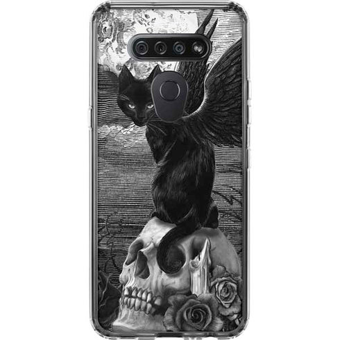Alchemy Nine Lives of Poe LG K51/Q51 Clear Case
