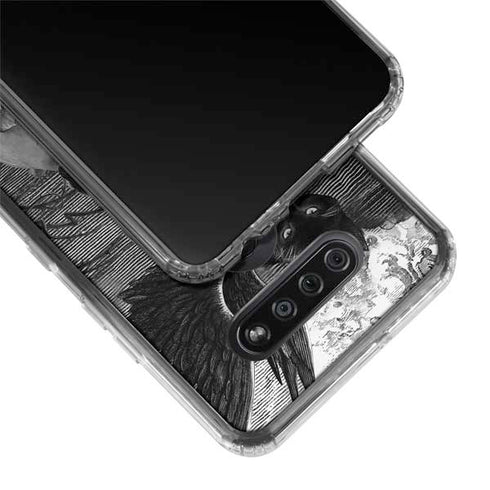 Alchemy Nine Lives of Poe LG K51/Q51 Clear Case