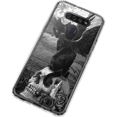 Alchemy Nine Lives of Poe LG K51/Q51 Clear Case