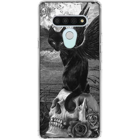 Alchemy Nine Lives of Poe LG Stylo 6 Clear Case