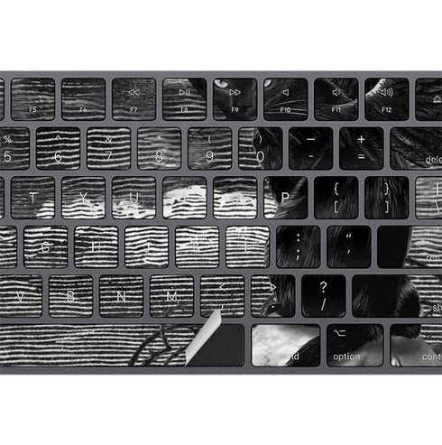 Alchemy Nine Lives of Poe Magic Keyboard with Numeric Keypad Skin