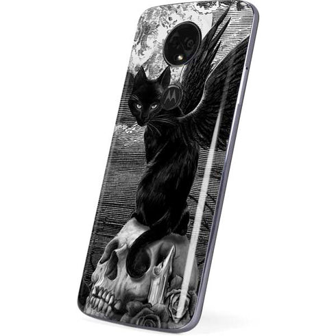 Alchemy Nine Lives of Poe Moto E5 Plus Skin
