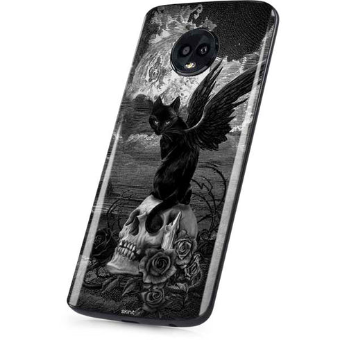 Alchemy Nine Lives of Poe Moto G6 Skin