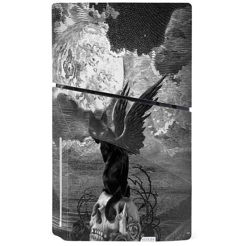 Alchemy Nine Lives of Poe PS5 Slim Disk Bundle Skin