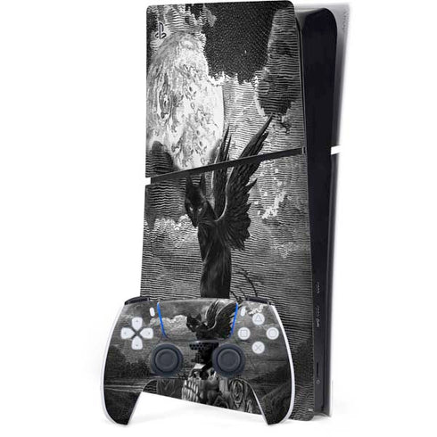 Alchemy Nine Lives of Poe PS5 Slim Digital Edition Bundle Skin
