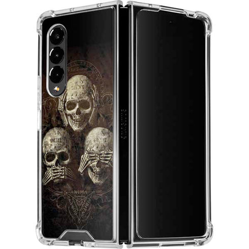 Alchemy Carta No Evil Galaxy Z Fold4 5G Clear Case