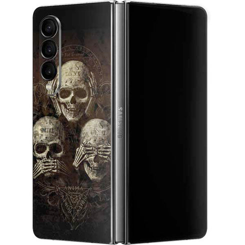Alchemy Carta No Evil Galaxy Z Fold4 5G Skin