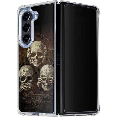 Alchemy Carta No Evil Galaxy Z Fold5 5G Clear Case