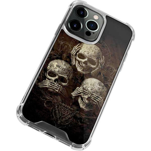Alchemy Carta No Evil iPhone 14 Pro Clear Case