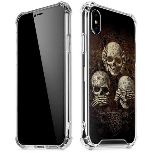 Alchemy Carta No Evil iPhone XS Max Clear Case