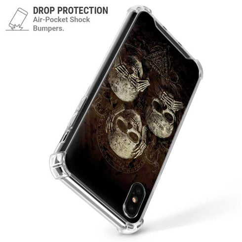 Alchemy Carta No Evil iPhone XS Max Clear Case