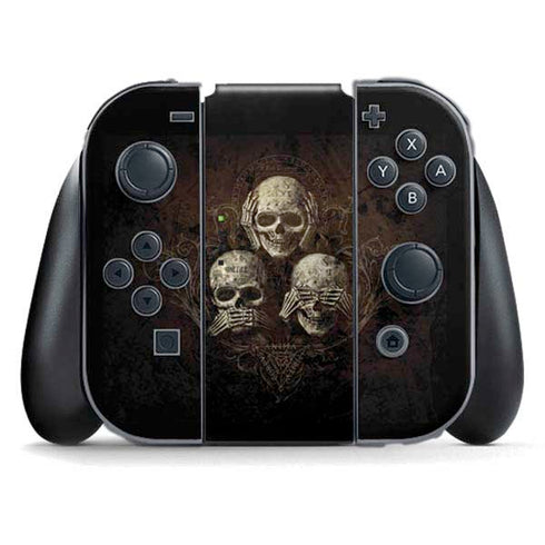 Alchemy Carta No Evil Nintendo Switch (2017-2021) Joy-Con Controller Skin
