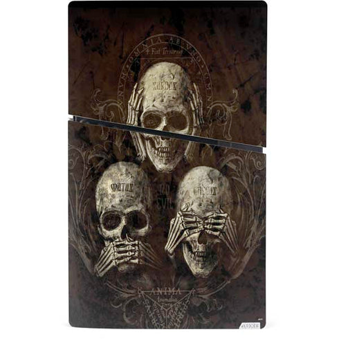 Alchemy Carta No Evil PS5 Slim Digital Edition Console Skin