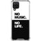 No Music No Life Galaxy A12 Clear Case