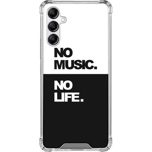 No Music No Life Galaxy A14 5G Clear Case