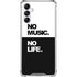 No Music No Life Galaxy A14 5G Clear Case