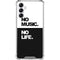 No Music No Life Galaxy A15 5G Clear Case