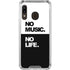 No Music No Life Galaxy A30 Clear Case