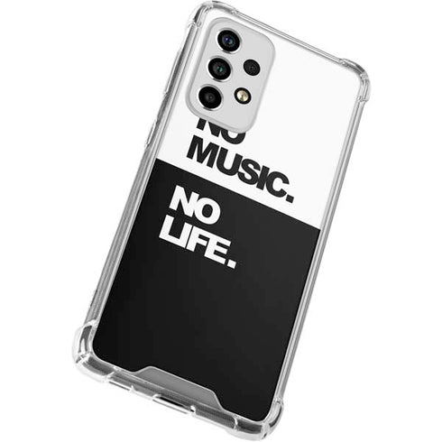 No Music No Life Galaxy A53 5G Clear Case