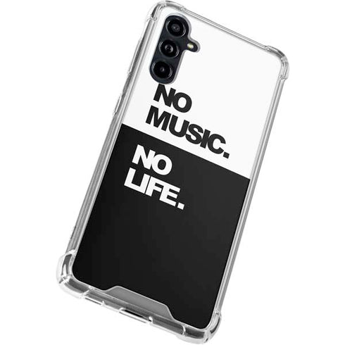 No Music No Life Galaxy A54 5G Clear Case
