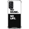 No Music No Life Galaxy A72 5G Clear Case