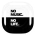 No Music No Life Galaxy Buds Pro Skin