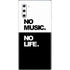 No Music No Life Galaxy Note 10 Skin