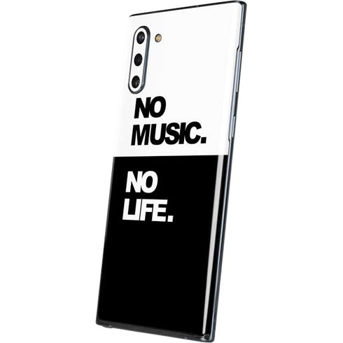 No Music No Life Galaxy Note 10 Skin