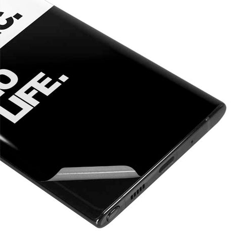 No Music No Life Galaxy Note 10 Skin