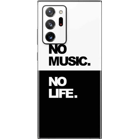 No Music No Life Galaxy Note20 Ultra 5G Skin