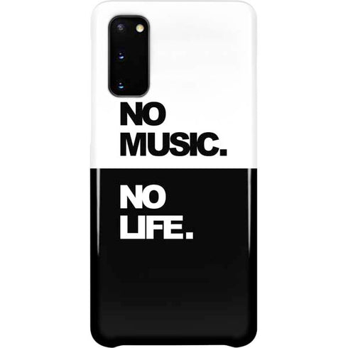 No Music No Life Galaxy S20 Lite Case