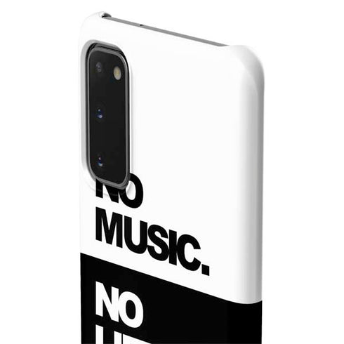 No Music No Life Galaxy S20 Lite Case