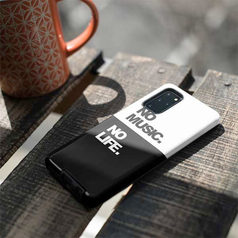 No Music No Life Galaxy S20 Plus Pro Case